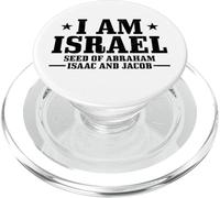 Israelite Hebrew Judah I Am Israel Seed Of Abraham PopSockets PopGrip for MagSafe