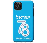 Israel's Birthday 78 Israeli Independence Day Founded 1948 Case for iPhone 11 Pro Max