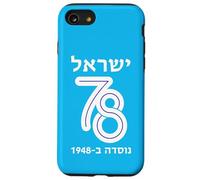 Israel's Birthday 78 Israeli Independence Day Founded 1948 Case for iPhone SE (2020) / 7/8
