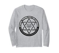 Isreal Jew Jewish Chanukah Candle Hanukkah Long Sleeve T-Shirt