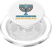 Isreal Jew Jewish Chanukah Candle Hanukkah PopSockets PopGrip for MagSafe