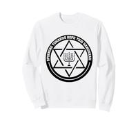 Isreal Jew Jewish Chanukah Candle Hanukkah Sweatshirt