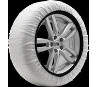 ISSE Jeu de 2 chaînes à neige en textile pour voiture ISSE Super Taille 74