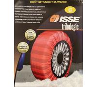 Isse Tribologic Classic Snow Socks Textile Snow Chains Size 58