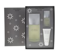 Issey Miyake D'issey Homme Eau De Toilette 125ml Shower Gel 50ml Eau Toilette 15ml