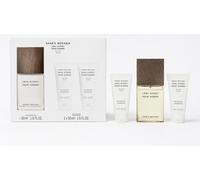 Issey Miyake L'eau D'issey Pour Homme 3 Piece Gift Set: Eau De Toilette 125ml -