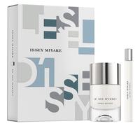 Issey Miyake Le Sel d Issey Gift Set - 50ml + 10ml Eau de Toilette, Woody Aquatic Fragrance with Sea Salt & Ginger