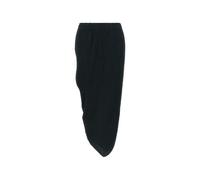 Issey Miyake Leaf Pleats asymmetrical midi skirt - Blue 2