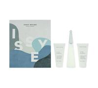 Issey Miyake L'eau d'Issey Gift Set 50ml EDT + 50ml Body Lotion + 50ml Shower Cream