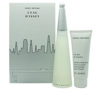 Issey Miyake L'eau d'Issey Gift Set 100ml Eau de Toilette EDT + 75ml Body Lotion