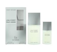 Issey Miyake L'eau D'issey Pour Homme 2 Piece Gift Set: Eau De Toilette 125ml - Eau De Toilette 40ml