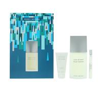Issey Miyake L'eau D'issey Pour Homme 3 Piece Gift Set: Eau De Toilette 125ml - Shower Gel 50ml - Eau De Toilette 10ml