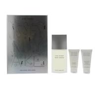 ISSEY MIYAKE L'EAU D'ISSEY POUR HOMME GIFT SET | NEW & SEALED | FREE P&P | UK