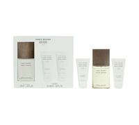 Issey Miyake L'eau D'issey Pour Homme Vétiver 3 Piece Gift Set: Eau de Toilette 50ml - Shower Gel 2 x 50ml