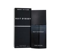 Issey Miyake Mens Nuit D'Issey Eau de Toilette Pour Homme 75ml Spray For Him - Black - One Size