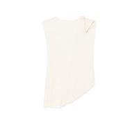 Issey Miyake Unfurling Pleats pleated asymmetric top - Neutrals 11