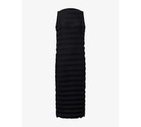 Issey Miyake Womens Issey Miyake June Spring Pleats Knit Midi Dress Black 2
