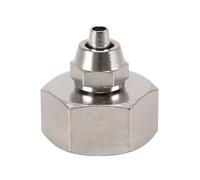 Issimober Plumbing Connector Adapter for Refrigerator Water Filter 3/4" Female to 1/4" Connector Brass Hose Adapter Compatible with German Refrigerators Fridges and Freezers