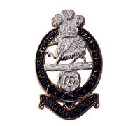 Issue PWRR OR's No2 Dress Silver and Blue Cap Badge - PRINCESS of WALES'S ROYAL REGIMENT