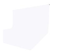ISSUNTEX 10X10 ft/3X3 Meters Background Photo Backdrop, Photo Studio, Collapsible High Density Screen for Video Photography and Television-White