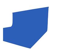 ISSUNTEX 10X16 ft Background Muslin Backdrop, Photo Studio, Collapsible High Density Screen for Video Photography and Television-Blue