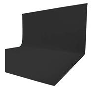 ISSUNTEX 5X7 ft Background Muslin Backdrop, Photo Studio, Collapsible High Density Screen for Video Photography and Television-Black