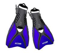 IST/DOLPHIN FK31-AZ-S Aletas Otter, Ajustables - C: Blue T: S (35-40) for Adults, Made for Everyday use, Blue