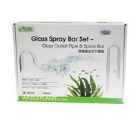 Ista Glass Inflow and Outflow Lily Pipe Set Planted Aquarium CO2 Aquascape (12/16mm)