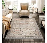 Istana Washable Rugs 3x5 - Charcoal Olive Bedroom Rug - Kid & Pet Friendly 3x5 Area Rug - Non Shedding 3x5 Rug Non Slip - Foldable Bedroom Rugs 3x5 - Eco-Friendly Materials for Small Area Rugs 3x5