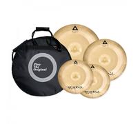 Istanbul Agop Xist Power Cymbal Set (14" 16" 20") with Cymbal Bag