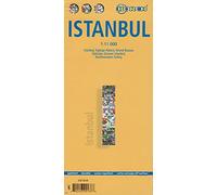Istanbul: BB.C460: Istanbul, Topkapi Palace, Grand Bazaar, Üsküdar, Greater Istanbul, Northwestern Turkey (Borch Map)