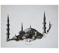 Istanbul City Decorative Picture 40 x 30 cm with LED