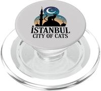 Istanbul City Of Cats Hagia Sophia Turkey Blue Mosque Feline PopSockets PopGrip for MagSafe