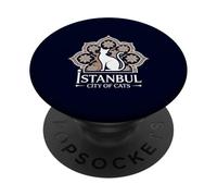 Istanbul City Of Cats Turkish Heritage Hagia Sophia Turkey PopSockets Adhesive PopGrip