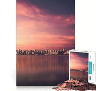 Istanbul Cityscape Teenagers Puzzles 1000 Piece Jigsaws Logic Fun Neat Thick Playful Challenge Game Night (50x75cm)