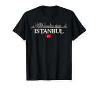 Istanbul Historic Sites Turkey Flag T-Shirt
