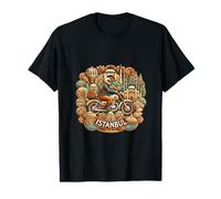 Istanbul Motorcycle Travel Turkish Landmark Adventure Rider T-Shirt