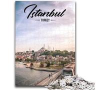 Istanbul Puzzles for Adults And Teenagers,Challenging To Complete But Fun And Humorous Educational Game for Birthday (50x75cm)