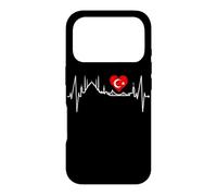 Istanbul Skyline Heartbeat Turkey Blue Mosque Love Istanbul Case for iPhone 17 Pro