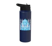 Istanbul Sultan Ahmet Camii Mosque Blue Mosque Muslim Stainless Steel Insulated Water Bottle