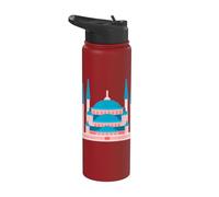 Istanbul Sultan Ahmet Camii Mosque Blue Mosque Muslim Stainless Steel Insulated Water Bottle