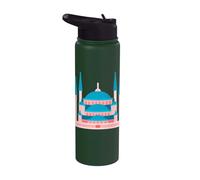 Istanbul Sultan Ahmet Camii Mosque Blue Mosque Muslim Stainless Steel Insulated Water Bottle