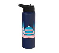 Istanbul Sultan Ahmet Camii Mosque Blue Mosque Muslim Stainless Steel Insulated Water Bottle