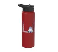 Istanbul Sultan Ahmet Camii Mosque Blue Mosque Muslim Stainless Steel Insulated Water Bottle