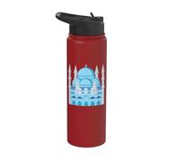 Istanbul Sultan Ahmet Camii Mosque Blue Mosque Muslim Stainless Steel Insulated Water Bottle