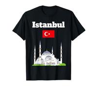 Istanbul Trip Souvenir Turkey Holiday Turkish Flag T-Shirt