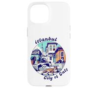 Istanbul, Turkey, City of Cats, Lazy Cats Case for iPhone 15