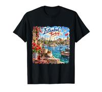 Istanbul Turkey Europe and Asia Bosphorus Strait Value Graphic T-Shirt