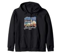 Istanbul Turkey Souvenir/Istanbul Zip Hoodie