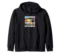 Istanbul Turkey Souvenir/Istanbul Zip Hoodie